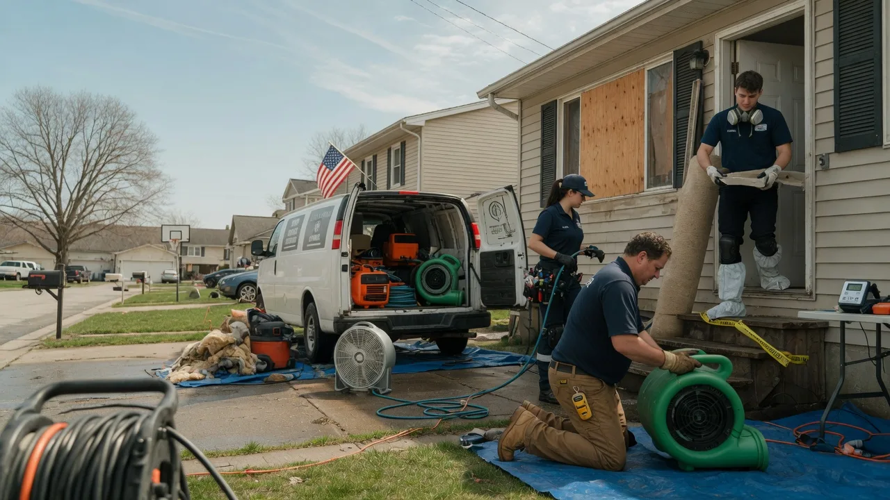 Water Damage Restoration in Marshall, MI near me
